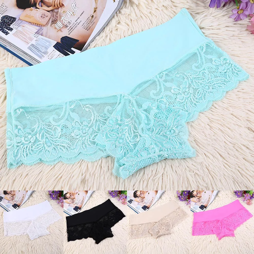 

Women Sexy Hollow Lace Underwear Panties Brief Bikini Knickers Thongs G-String No Trace Underpants Erotic Temptatio Lingerie