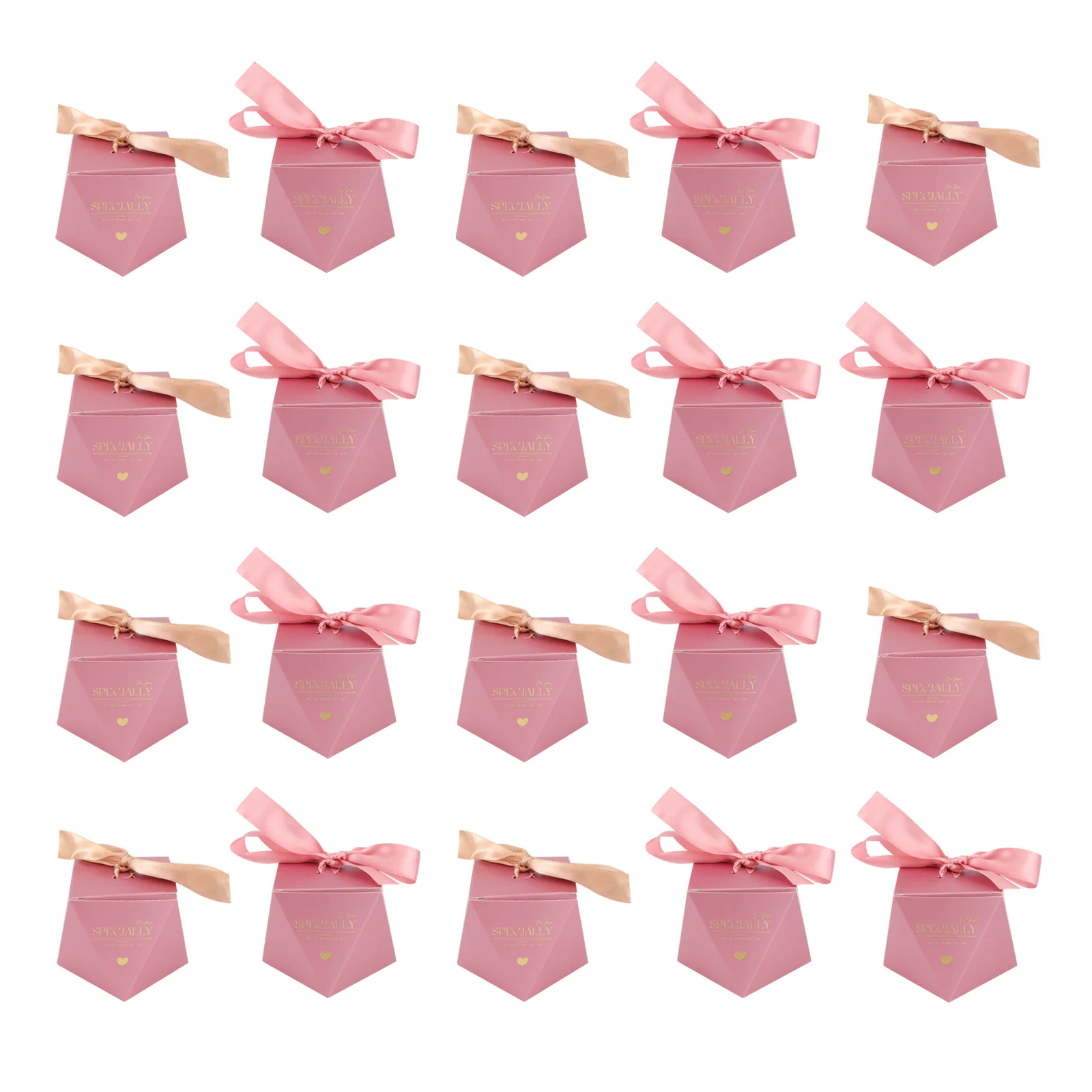 

20Pcs Creative Candy Box Decorative Wedding Candy Box Party Packing Box )