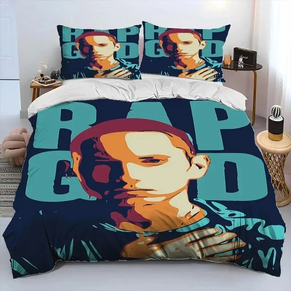 Комплект постельного белья Hip Hop Rapper Legend Star флис 3 шт.