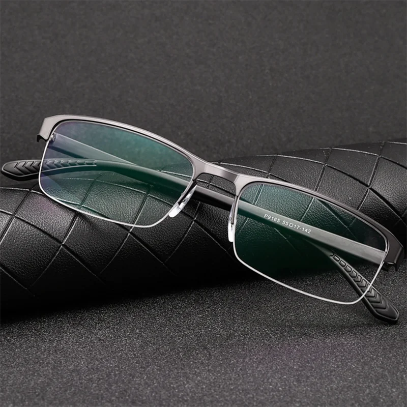 Фотохромные очки Transition для мужчин с готовым оправлением под миопию от 0 до -6.0.