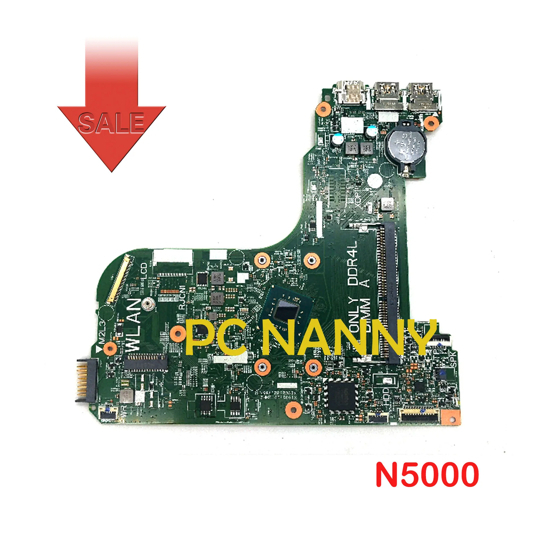 

Материнская плата PCNANNY для ноутбука DELL lnspiron 3473 3573 N4000 N5000 17831-1 037TPD 37TPD 0wv74 wv74