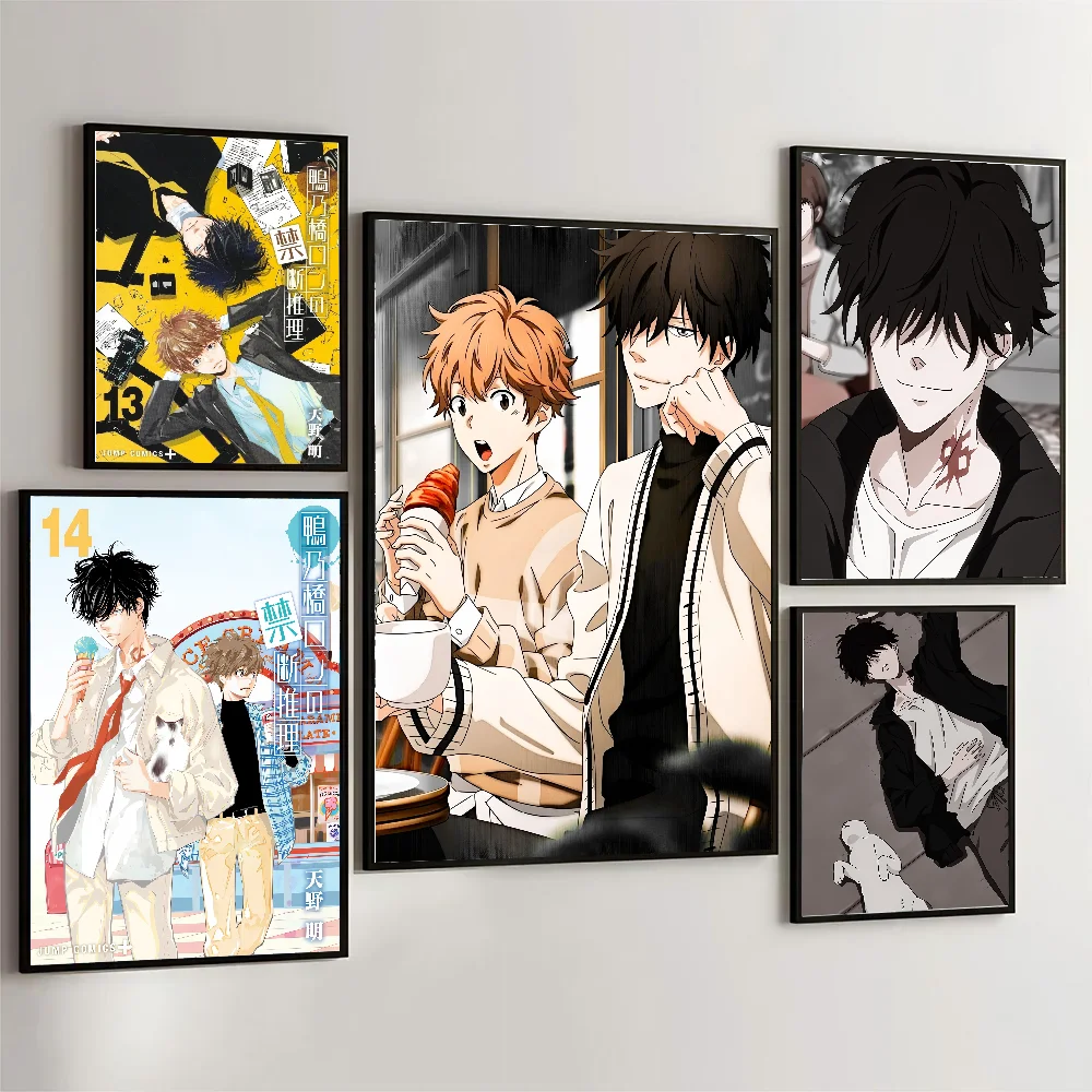 Kamonohashi Ron No Kindan Suiri Anime Poster Wall Art Home Decor Room Digital Painting Living Restaurant Kitchen