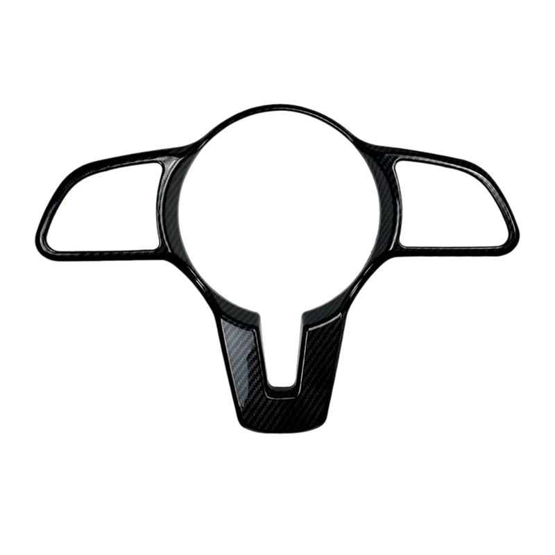 2 шт. автомобильная панель на руль из углеродного волокна для Mercedes Benz A B C E G CLA GLB Class