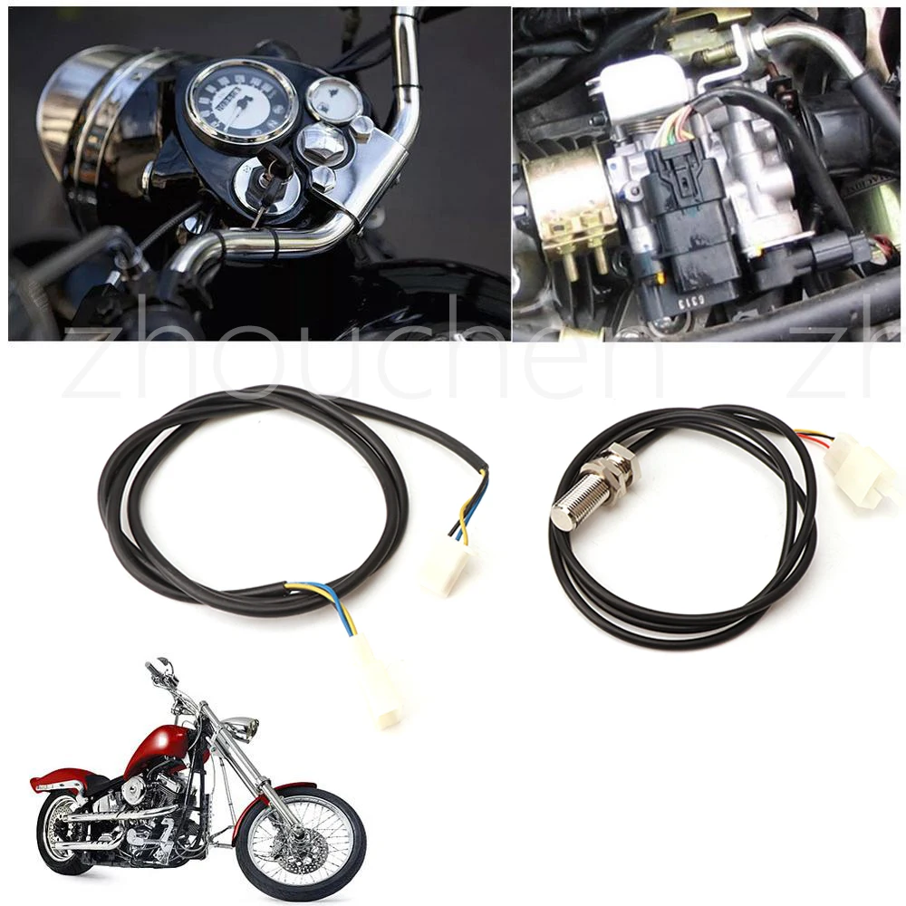 

Одометр сенсорный кабель магниты мотоциклетный Спидометр сменный комплект прочный цифровой одометр сенсорный кабель Универсальный для ATV