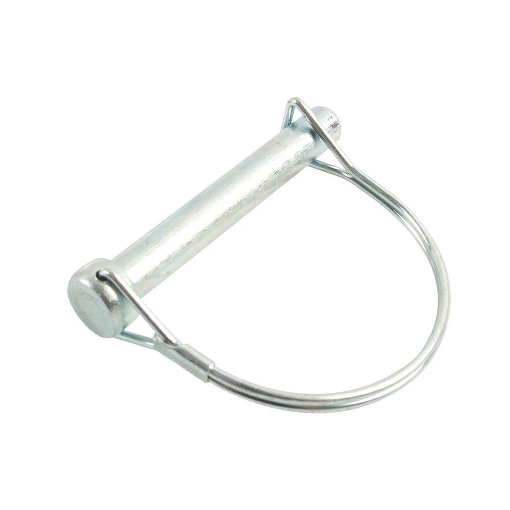 

4pcs Quick Lock Trailer Truck Coupler Safety Pin Bicycle Stroller Cargo Boat Hitch Hook Clip D Shape Buckle Pin M8*70mm