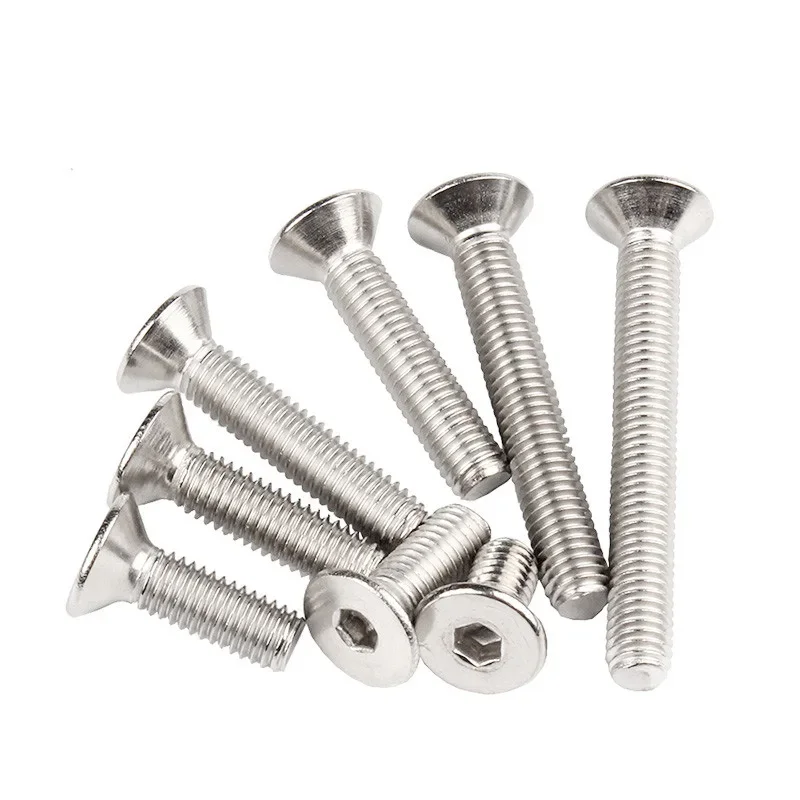 Винт с шестигранной головкой из нержавеющей стали 304 DIN7991 шестигранный винт