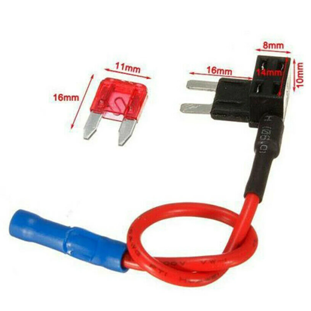 

12V 5Pack Accessories Car Easy Installation Fuse Holder Fuse Tap High Quality Fuse Ircuit Piggy New Practical Reliable