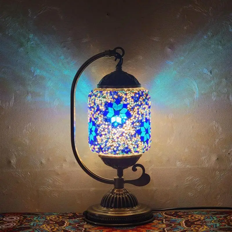 Марокканская лампа для спальни прикроватного столика украшения гостиной кафе
