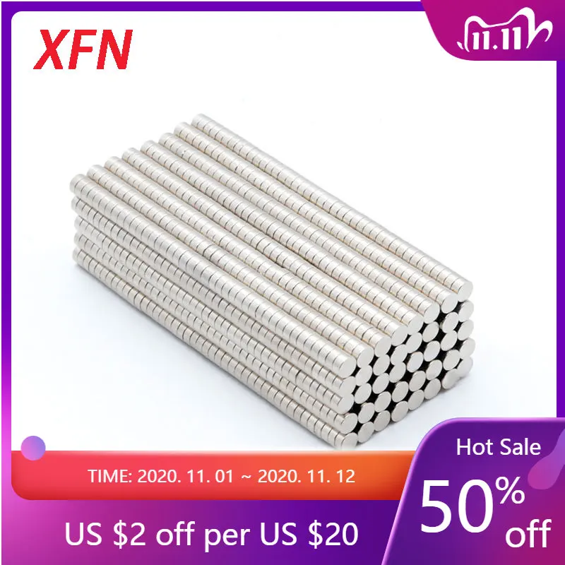 

Мощный Неодимовый магнит, 2x1 мм, 2x2 мм, 2x3 мм, 2x5 мм