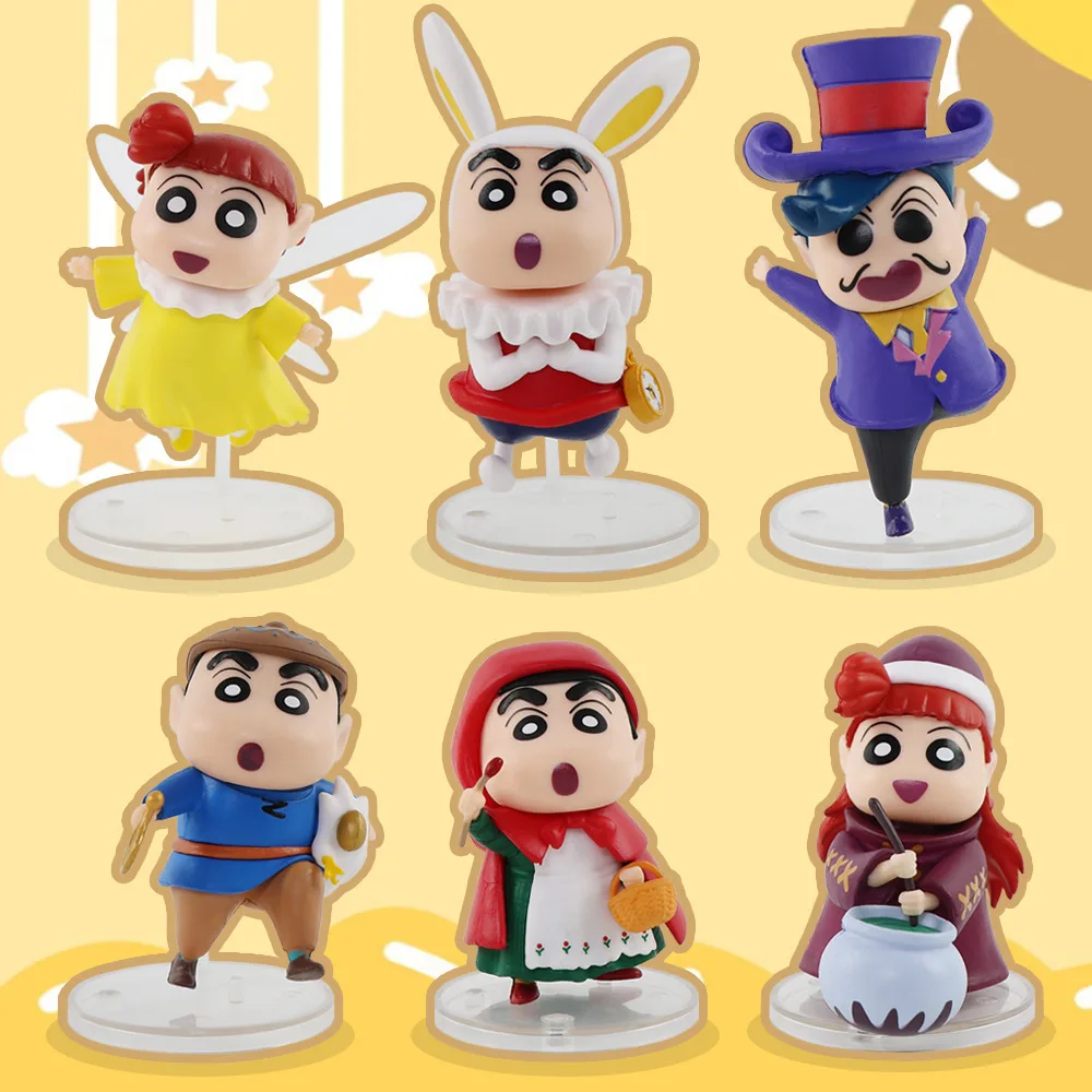 Аниме фигурки Crayon Shin-Chan касукабе нохара Shinnosuke модные игрушки настольные