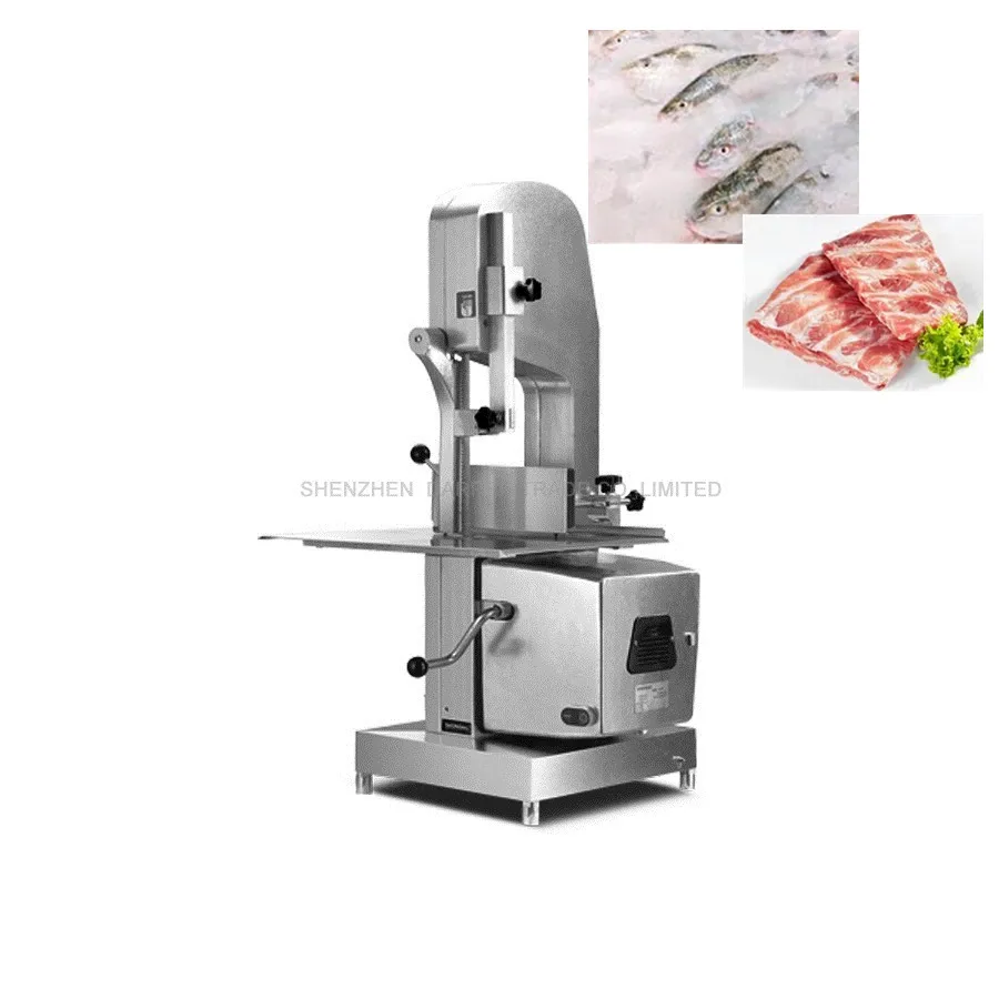 

Professional Meat Band Saw Cutting Machine Commercial Bone Cutting Machine Freeze Meat Fish Cutting Machine 220v/110v 1100w 1pc