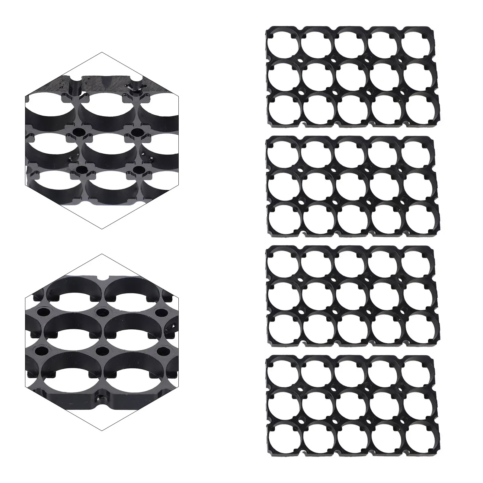 4 шт. 21700 держатель батареи подставка 3*5 пластиковая рамка кронштейн 21 75 мм