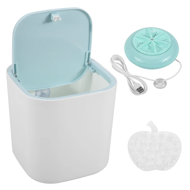 

Mini Electric Washing Machine Portable USB Underwear Cleaning Machine Socks Baby Clothes Compact Wash Machine
