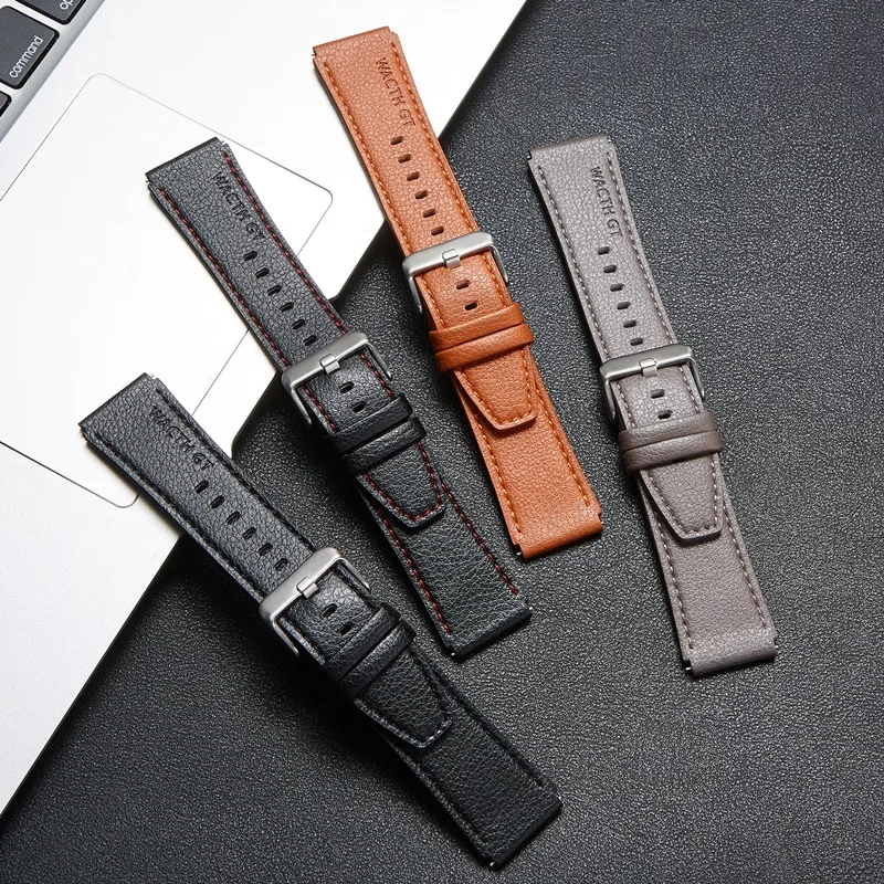 

Strap For Huawei Watch GT2e 2E GT/GT2 46MM Active Smart Watch Band Leather 22MM Bracelet Wrist Straps For GT3 46mm Correa