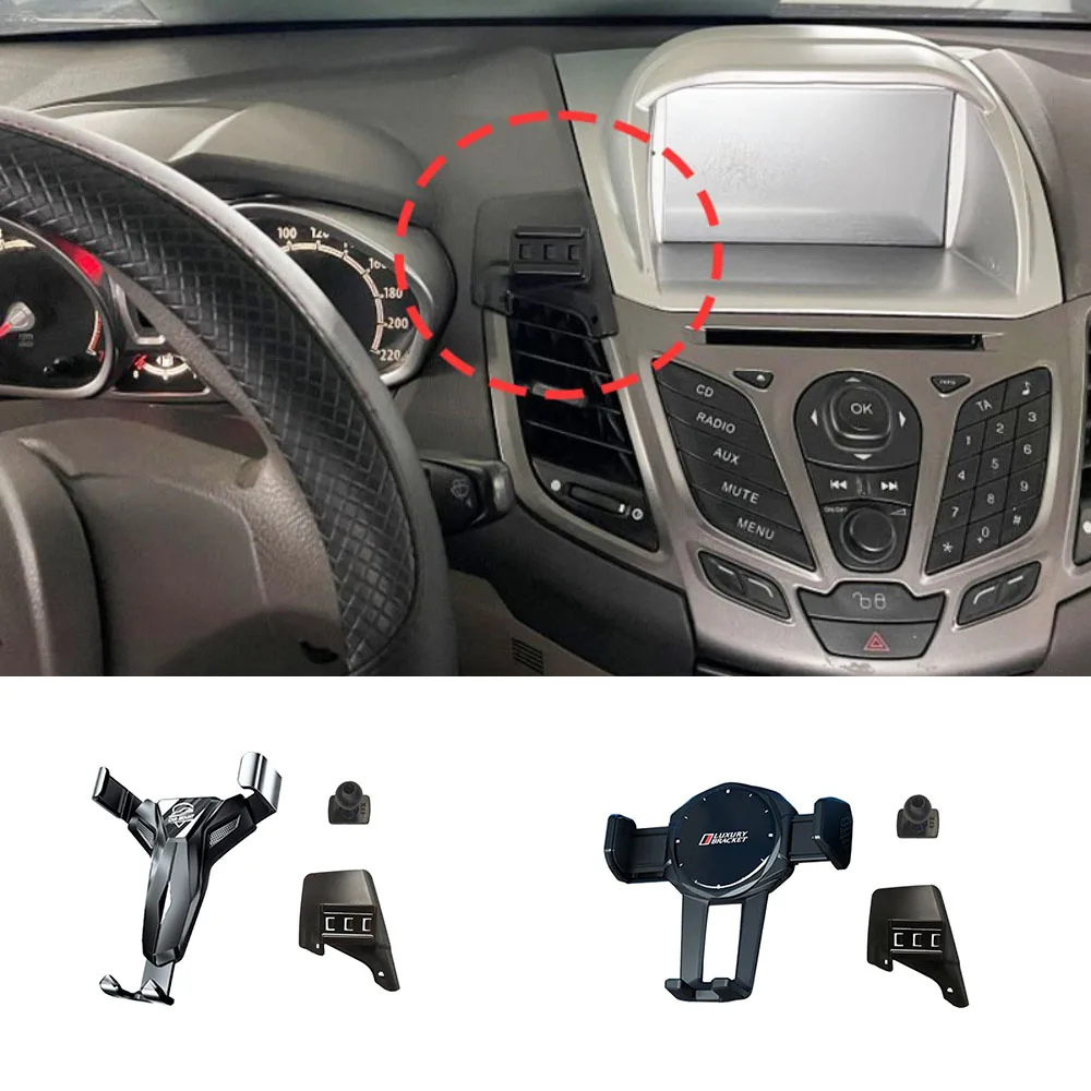 Car Phone Holder For Ford Fiesta 2009 2010 2011 2012 2013 20