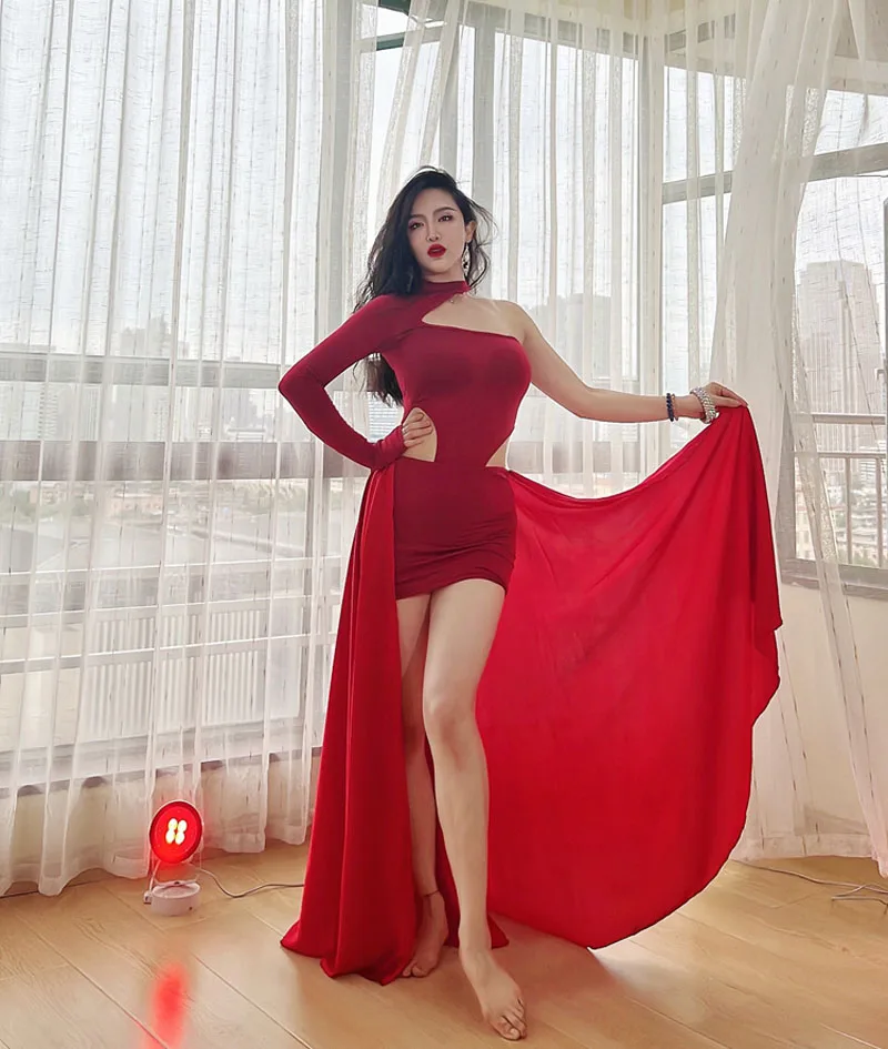 Танцевальная юбка женская эластичная атласная большого размера - купить по