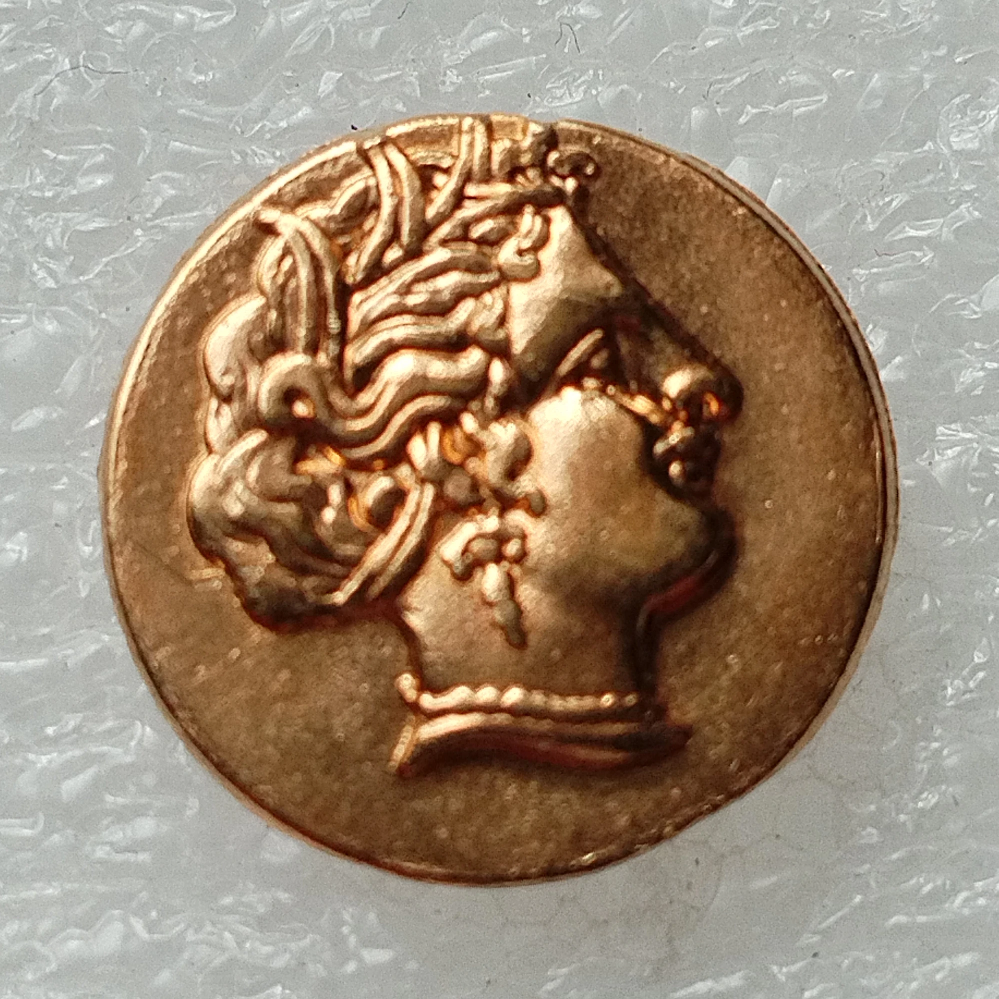 

Серебряная/золотая памятная монета Греции #64