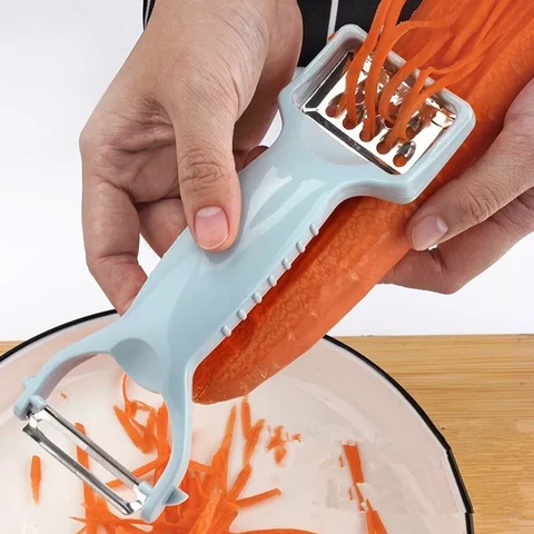 MOONBIFFY Многофункциональная овощечистка из нержавеющей стали