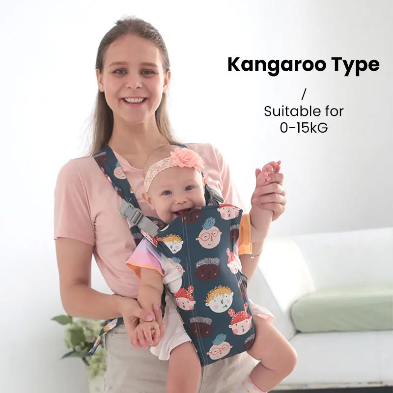 

0-48 Infant Kangaroo Baby Newborn Waist Multi-function Seat With Sling Carrier Ergonomic Stool Baby Wrap Months For Backpack Hip