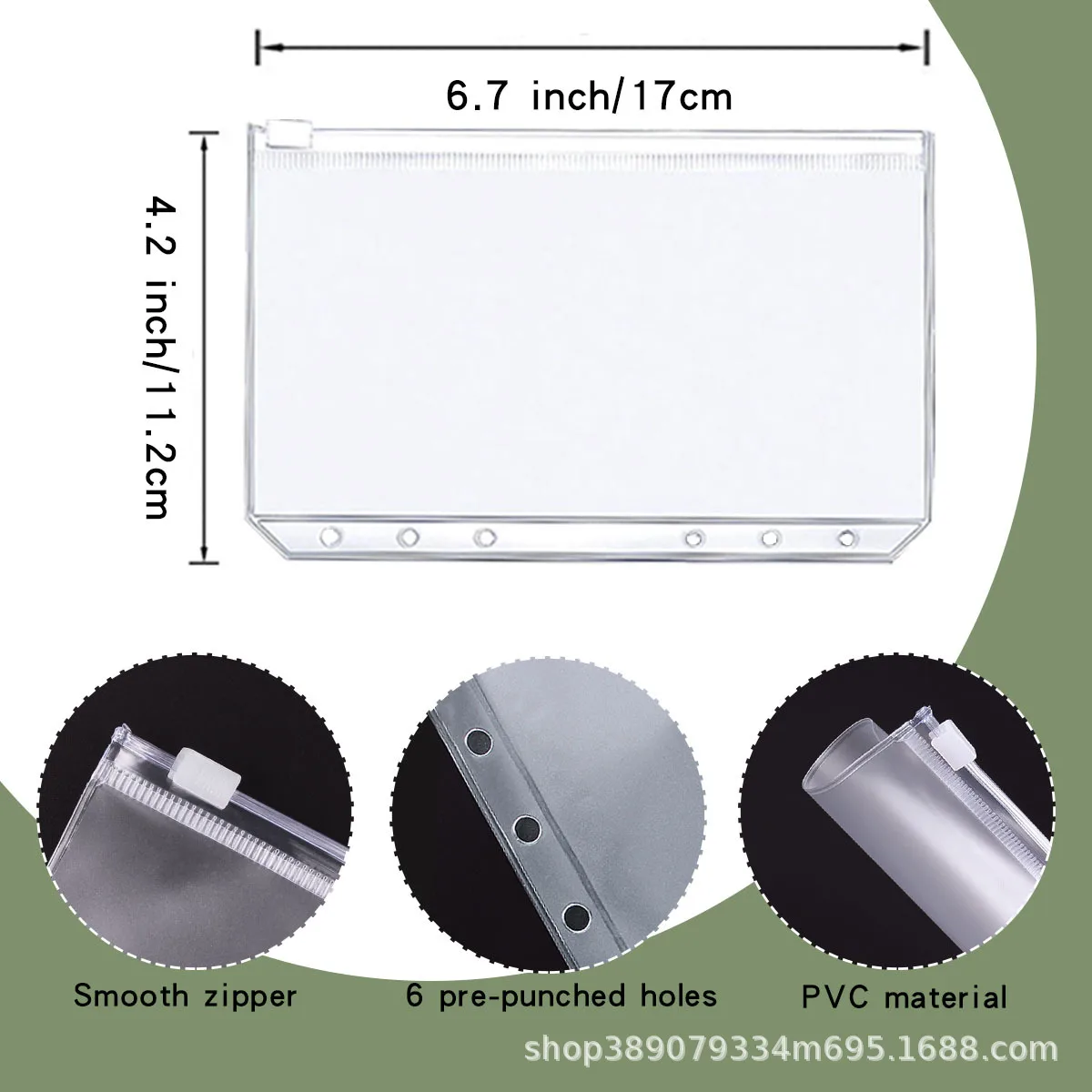 Блокнот А5/А6 ежедневник органайзер с 12 отделениями для наличных денег Обложка
