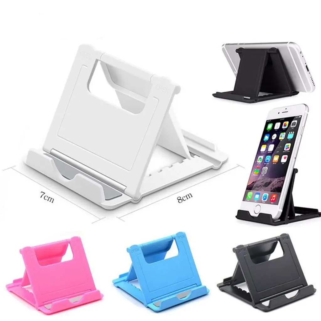 

Phone Desk Stander Foldable Holder for Phones Pads Adjustable Support