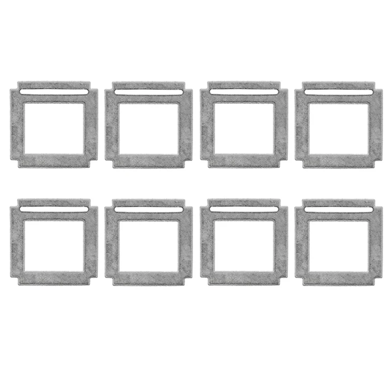 

8Pcs Mop Cloth Replacement Mop Pads For HUTT W66 Robot Vacuum Cleaner Cleaning Accessories