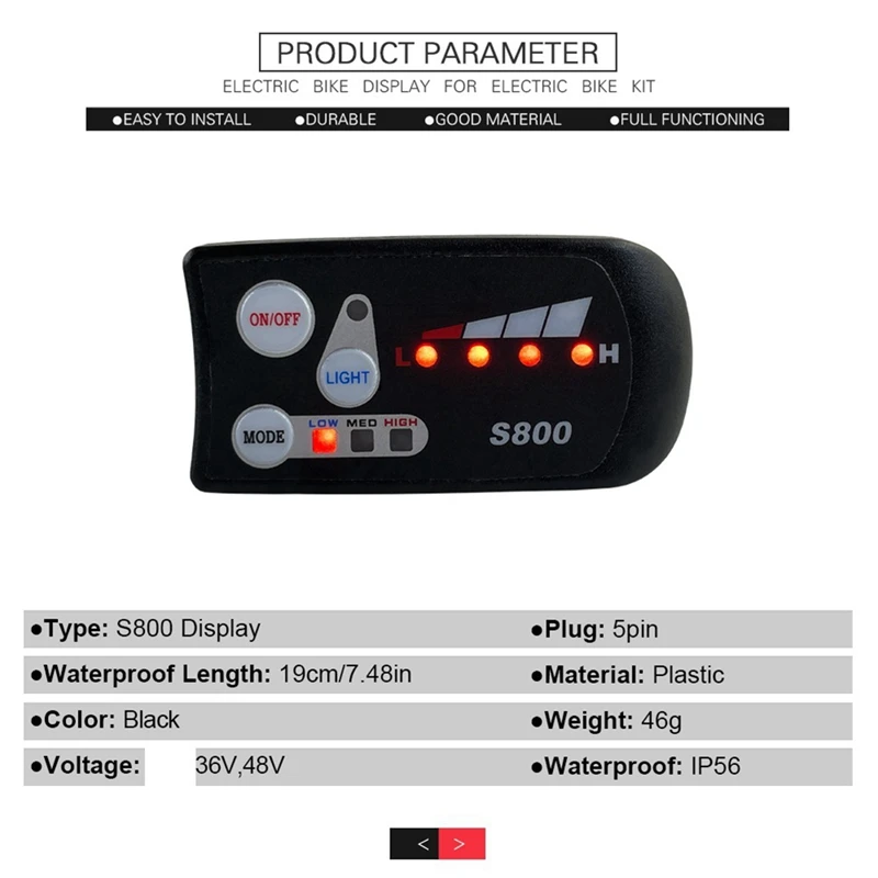 Контроллер электрического велосипеда 36 В 48 750W100 0 Вт аксессуары для