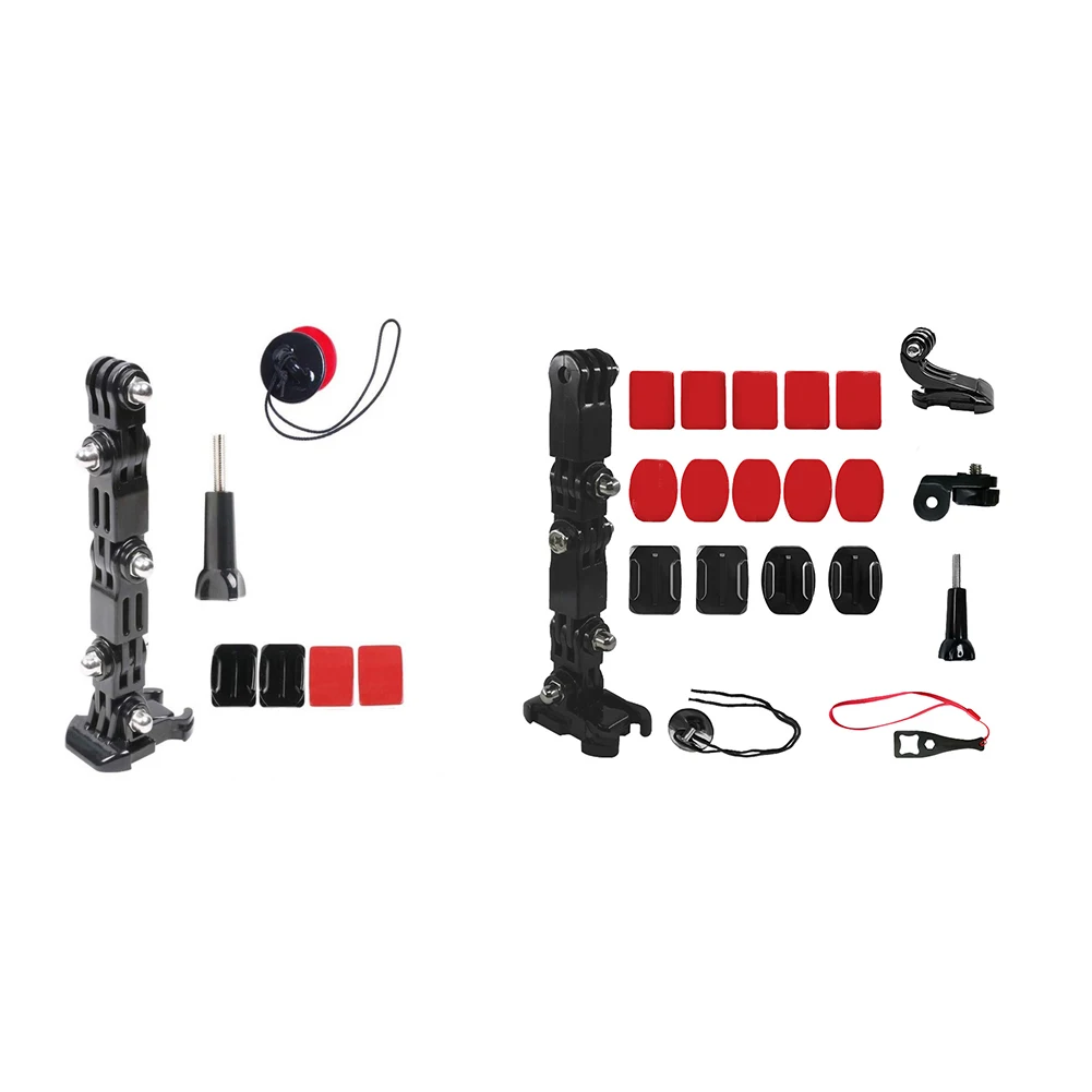 

Motorcycle Base Mount Riding Helmet Chin Bracket Kits for GOPRO Hero 9 8 7 5 SJcam Action Camera Holder Accessories