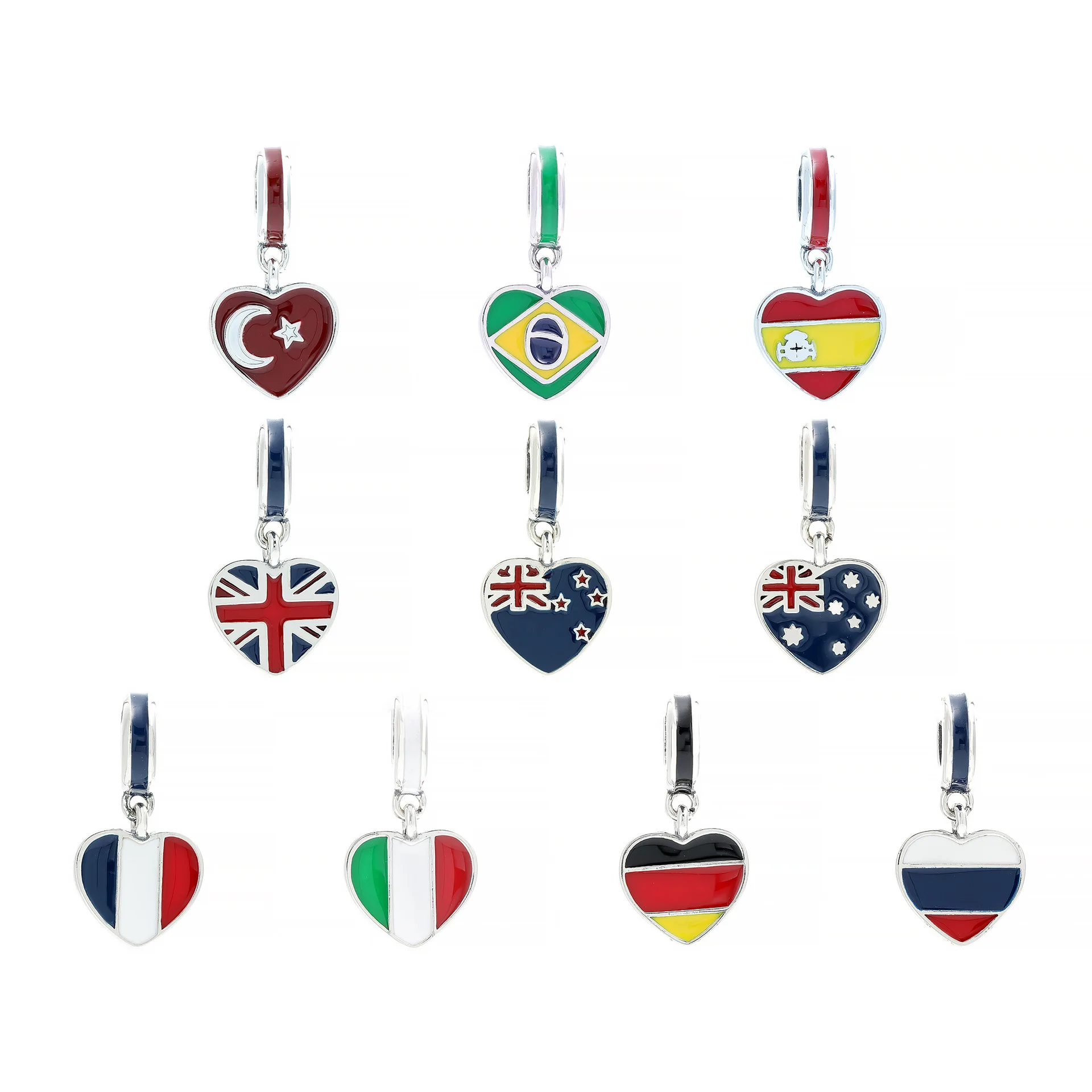 Страна подвески в виде флага Франция Испания Австралия США Бразилия подходит для