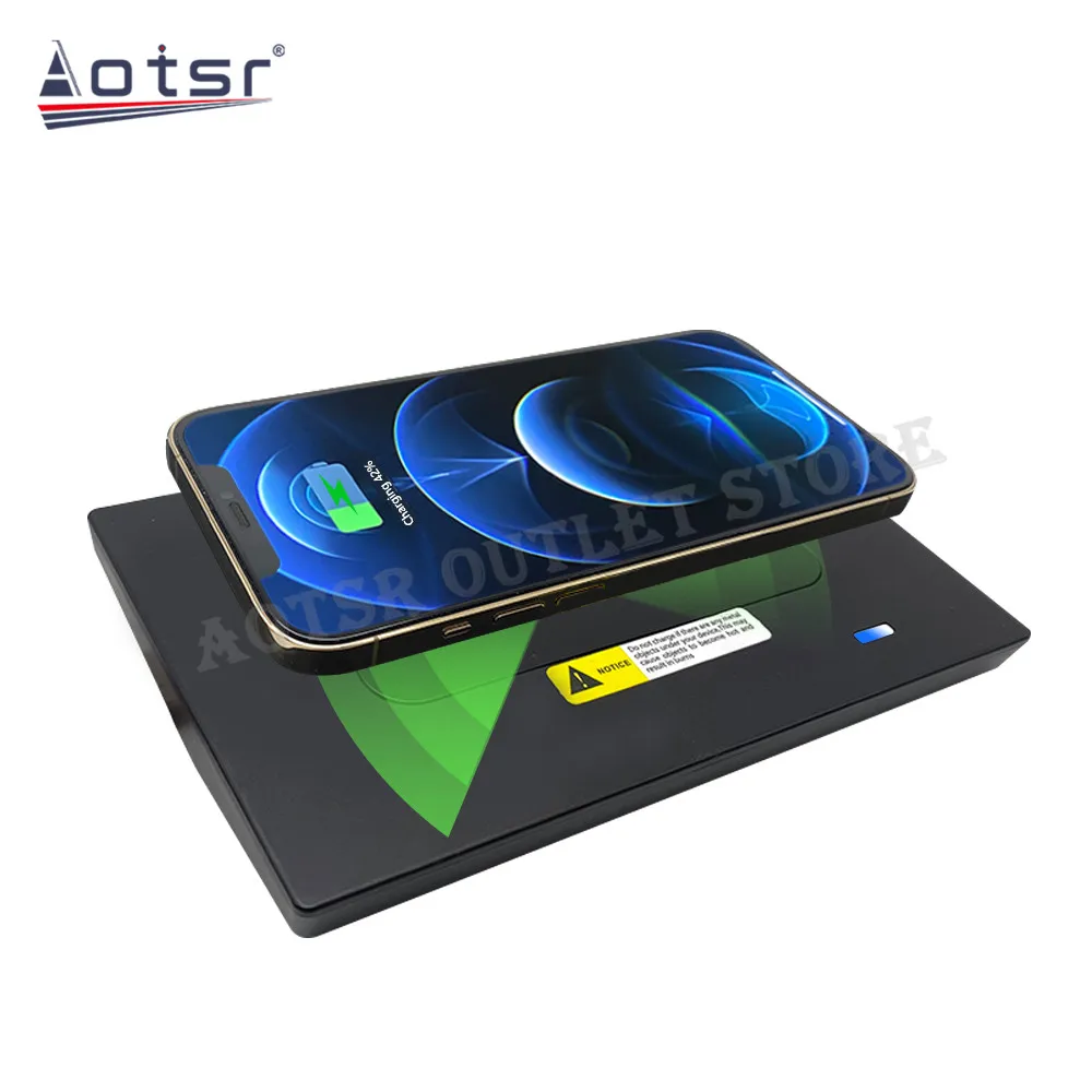 Автомобильное инфракрасное быстрое беспроводное зарядное устройство QI для Suzuki