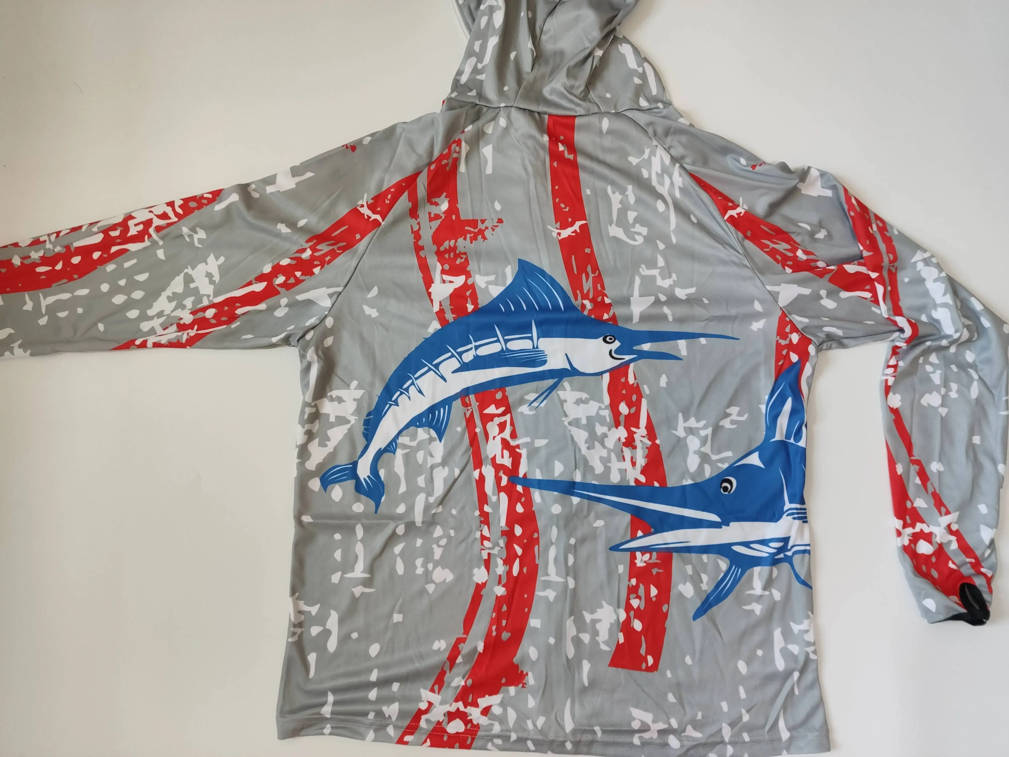 Джерси для рыбалки Рубашки Топы с длинным рукавом анти-УФ дышащая быстросохнущая