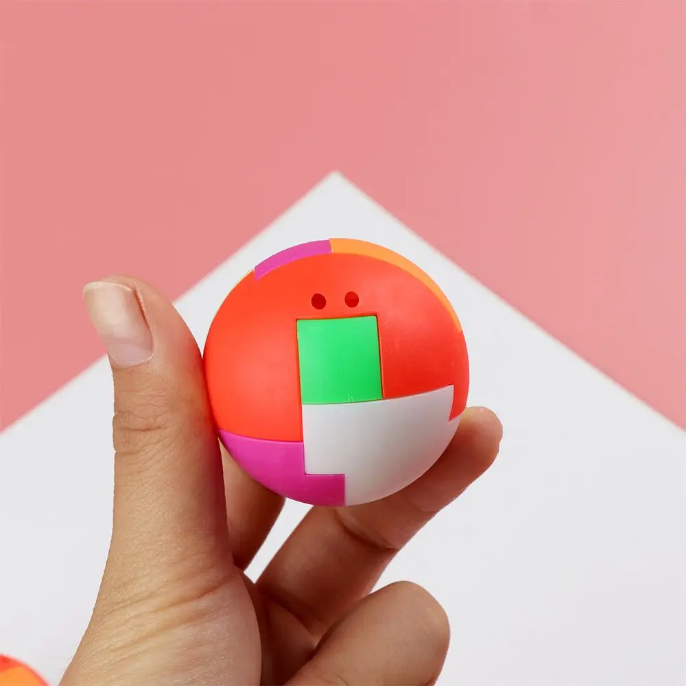 

Разноцветная образовательная игрушка, подарок, креативная игрушка, мяч для сборки, шариковый блок-головоломка