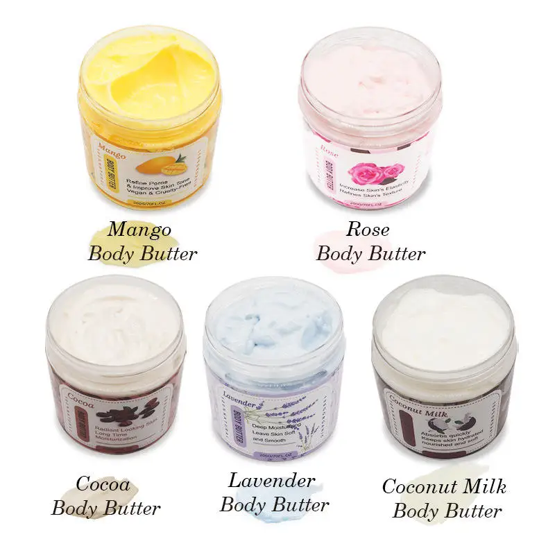Body Butter Cream Dry Skin Moisturizer Lotion