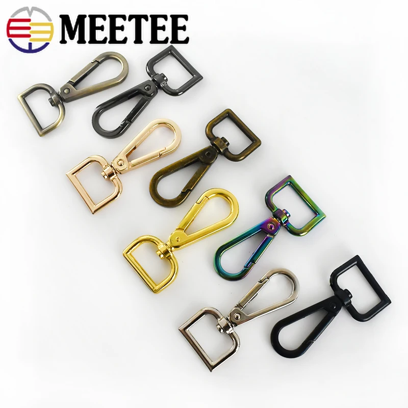 10Pcs 20-50mm Bag Metal Buckles Dog Collar Luggage Hanger Lobster Clasps Swivel Trigger Clips Snap Hook DIY Craft Accessories | Дом и сад