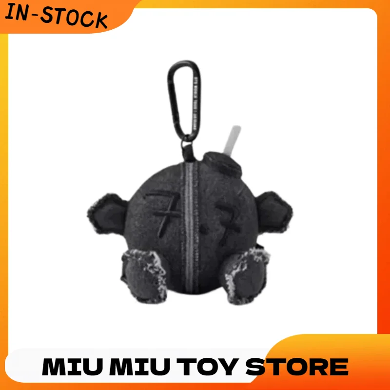 Фото Новый плюшевый брелок BTS Black Peripheral в виде угольной печи, подвеска, плюшевые игрушки, украшение для сумки, коллекционный аксессуар, подарки на день рождения №1
