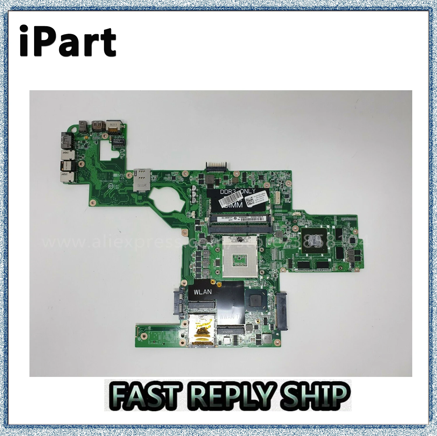Материнская плата для Dell L502X с GT525M 1G DAGM6CMB8D0 C47NF 0C47NF CN-0C47NF