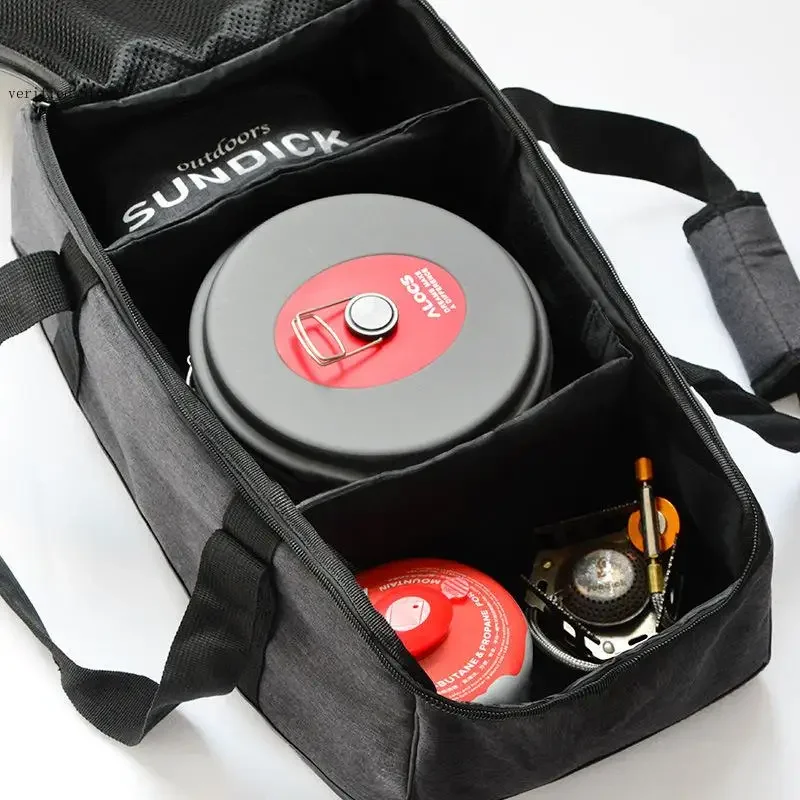 Набор уличной посуды противоударный вместительный набор для пикника с газовым