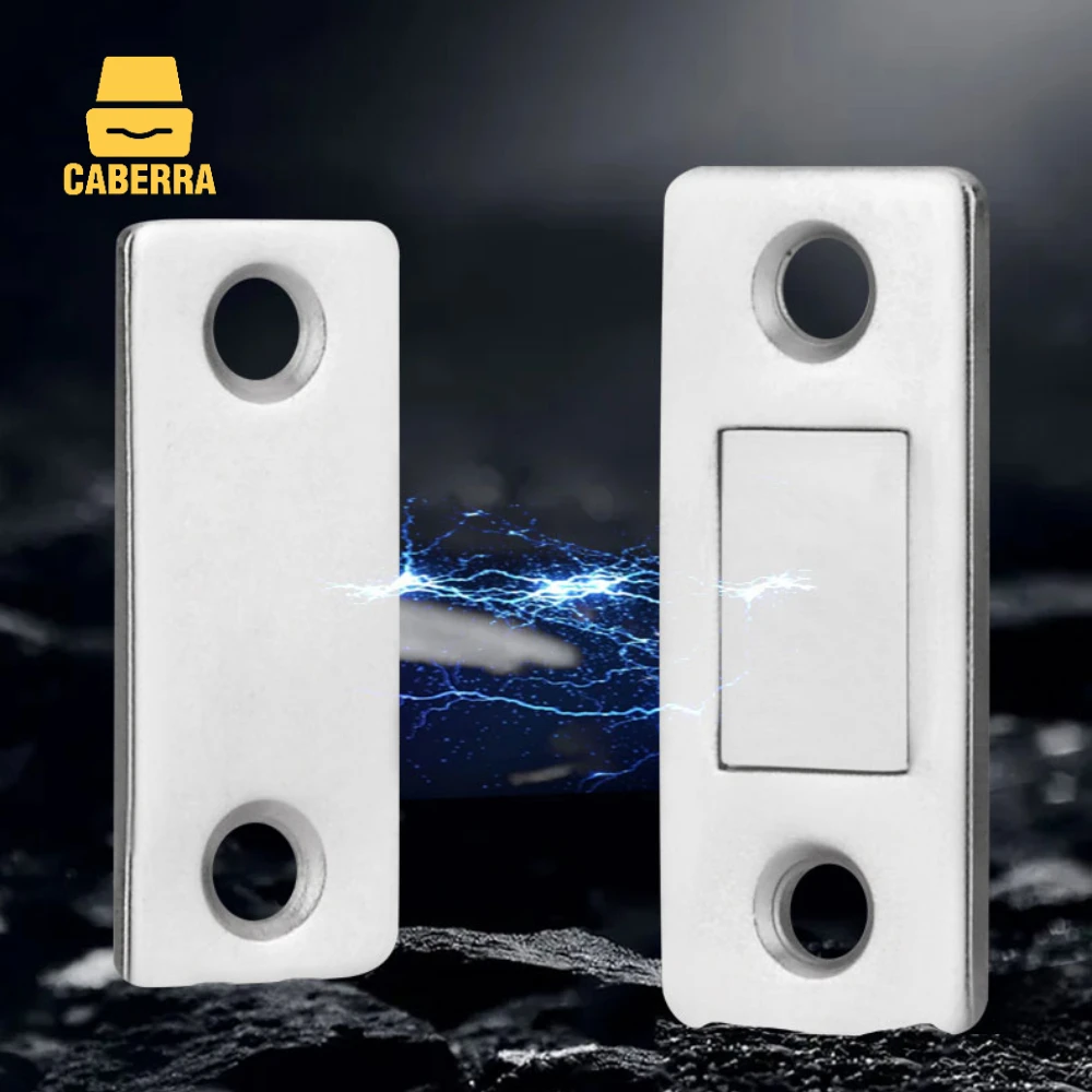 

2pcs Magnetic Cabinet Catches Hidden Door Closer Strong Magnets for Furniture Door Catch for Closet Cupboard Furniture Hardware