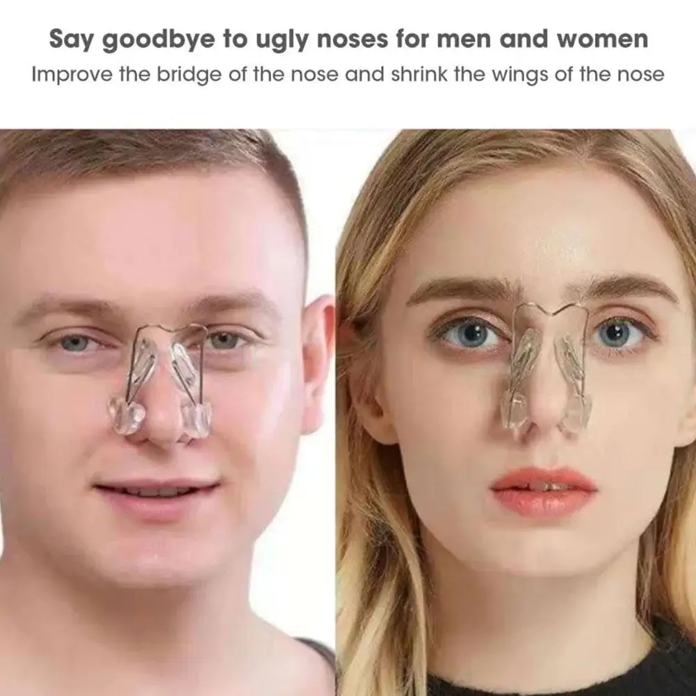 Выпрямитель для переносицы мягкий силиконовый прибор похудения удобство