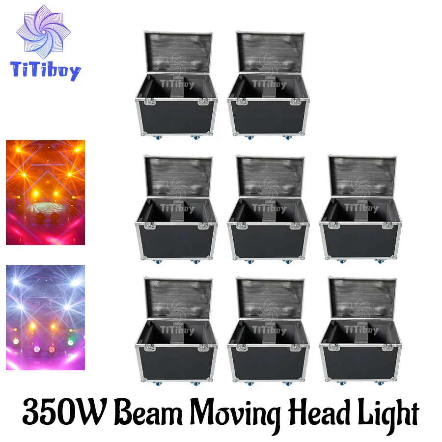 8 шт. Flycases для Lyre Beam 17R Sharpy 350 Вт движущаяся головка DMX512 сценический свет мобильная