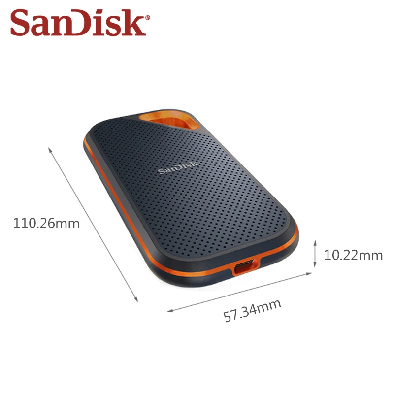 Оригинальный Портативный твердотельный накопитель SanDisk E81 Extreme Pro 1 ТБ встроенный