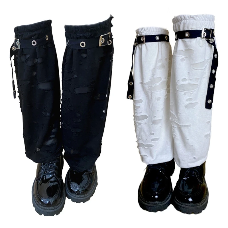 

Women Ankle High Gothic Hip Hop Boot Foot Covers Non Slip Fall Winter Stockings