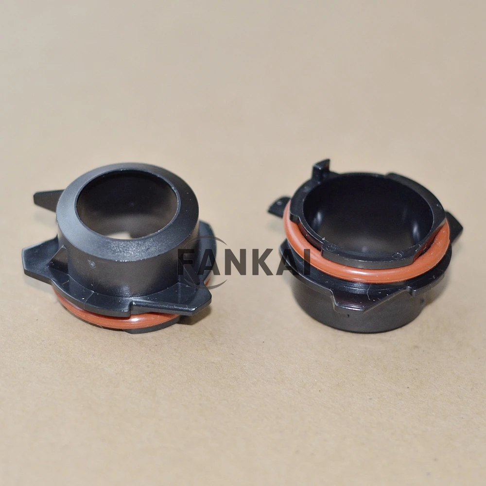 

FANKAI 4 pcs H7 Car Headlight Lamp HID XENON Bulb Adapter Holder Conversion Adapter Base For BMW E39 5 Series 1997-2003