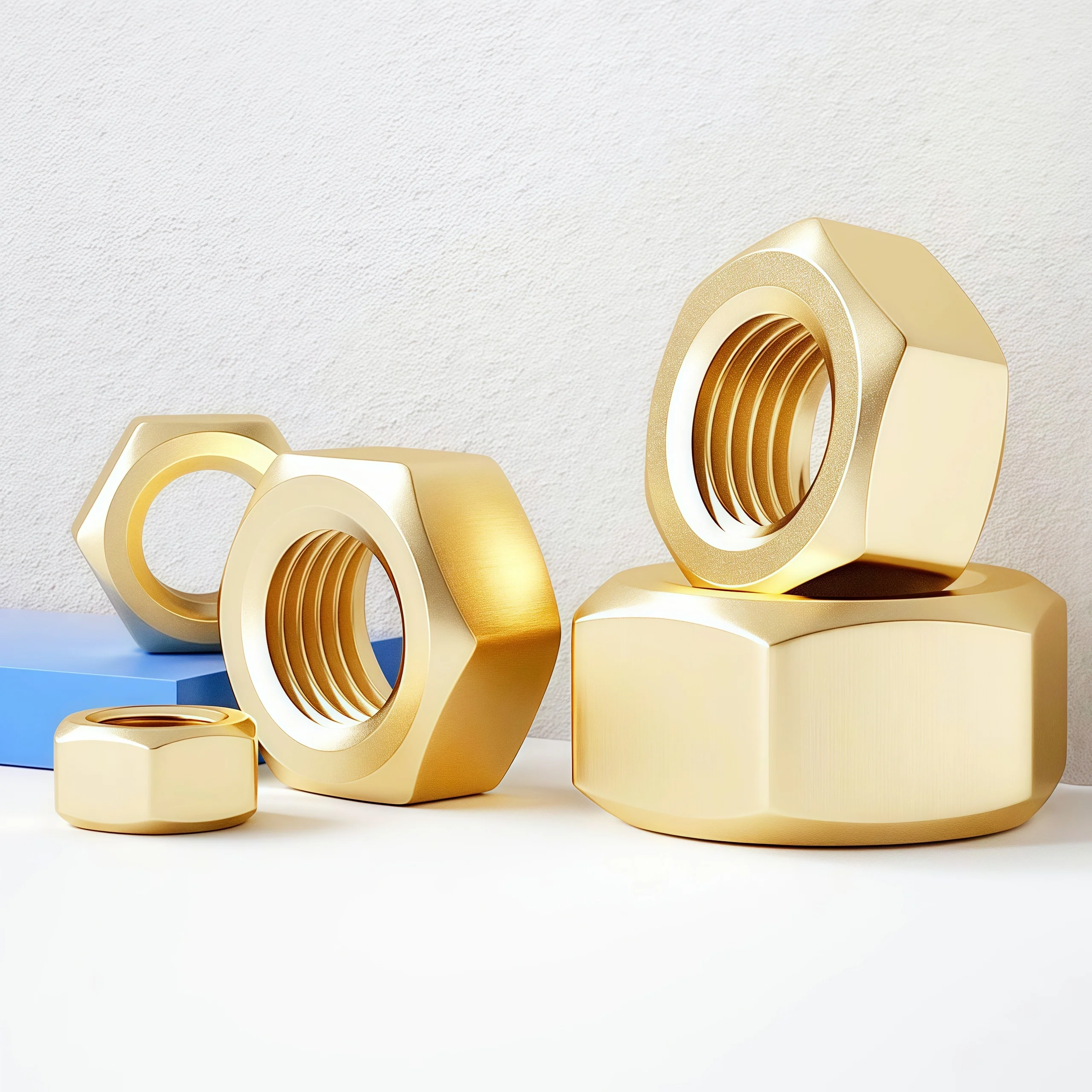 

Гайки DIN934 из латуни YUEYUN QING