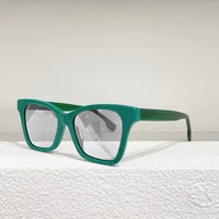 2022 Green Brown Orange Cat Eye Large Woman High Quality Female Optical Prescription Glasses BE4346 Fashion Men Sunglasses