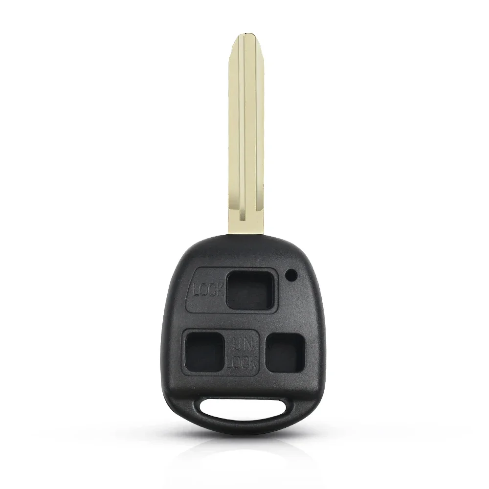 

Дистанционный ключ KEYYOU для Toyota Camry Land Cruser 120 Prado Kluger, 2/3 кнопки, модифицированные откидные автомобильные ключи, необрезанные лезвия TOY43