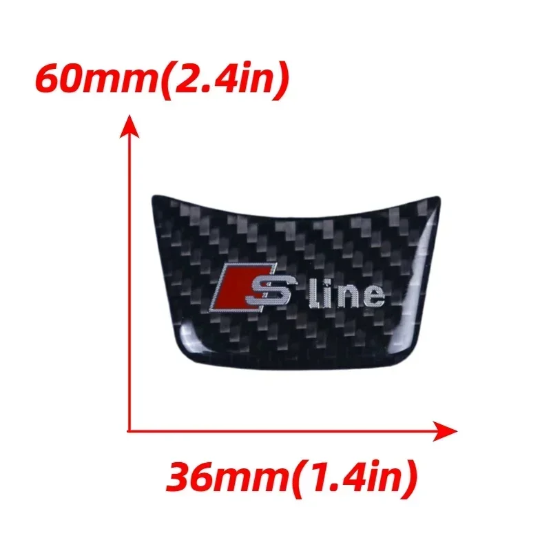 Фото Автоматическая наклейка на руль для Audi Sline RS S3 A7 A1 A5 A4 A3 B7 Q7 TT A6 Q5 B8 Q3 80 R8 A8 C7 B5 Q2 Аксессуары для стайлинга автомобилей №3