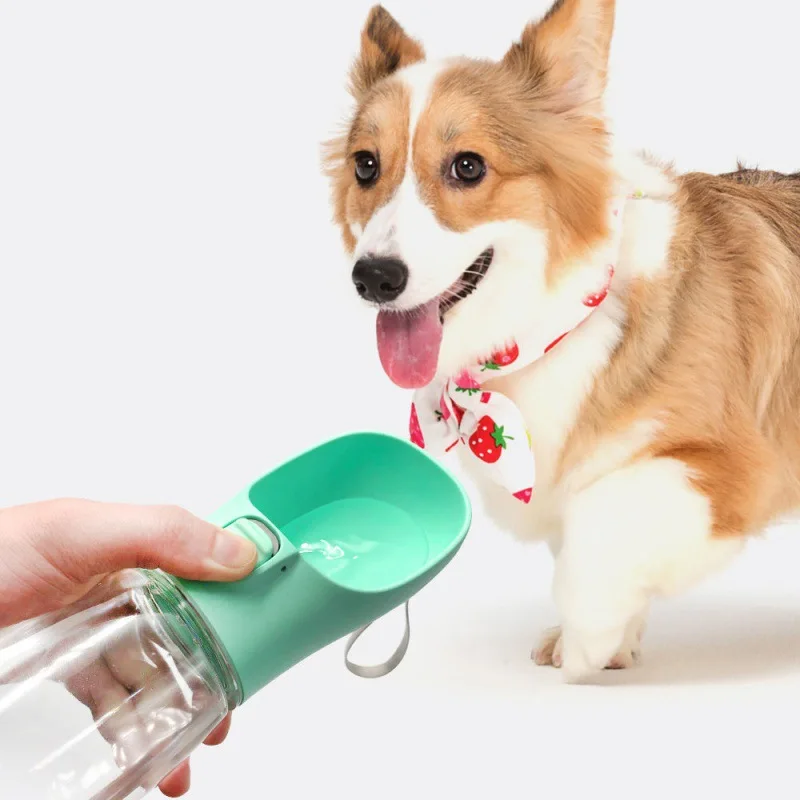 

Pet Out Portable Multi-function Water Cup Dog Water Dispenser Cat Water Bottle Leak Proof Food Container Outdoor Pet Supplies