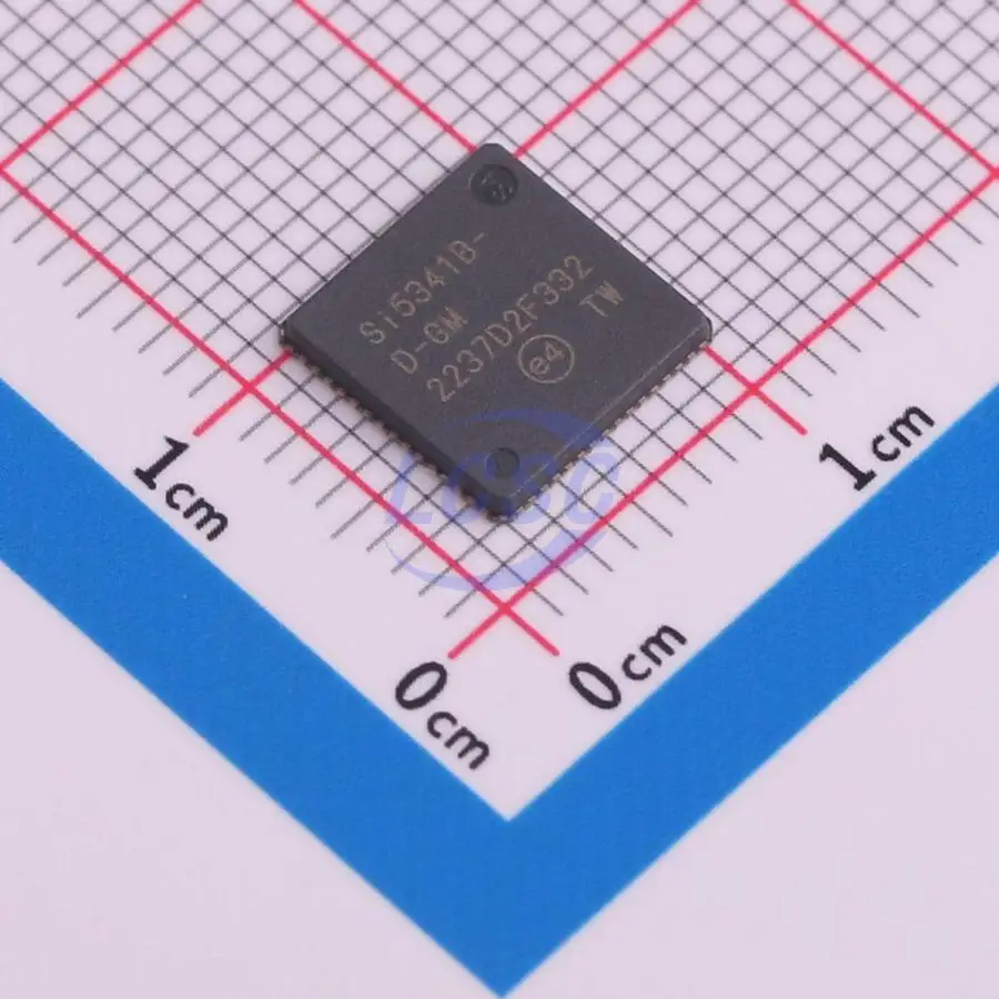 SI5341B-D-GM VQFN-64 Часовые генераторы PLL синтезаторы частоты ROHS