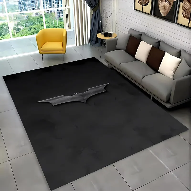 Ковер с логотипом Бэтмена предметы домашнего обихода для гостиной и спальни